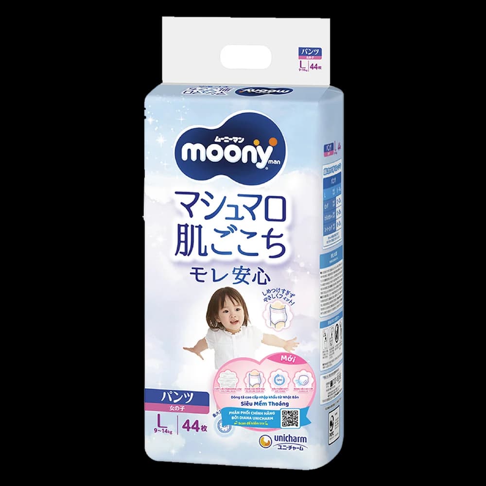 Bỉm Moony Size L