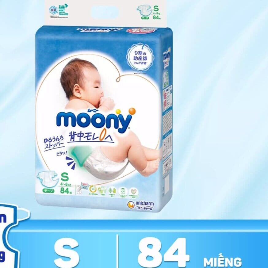 Bỉm Moony Moony 3S Size S